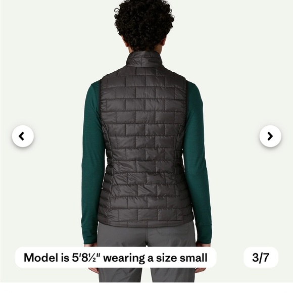Patagonia Nano Puff Vest Puffer Black Women’s XS - Picture 3 of 13
